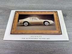 1963 Studebaker Golden Avanti Coupe, Tan, 1/24, Franklin Mint Precision Models