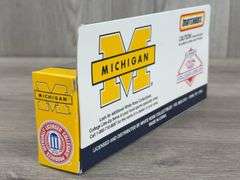 2 Michigan Wolverines Tractor Trailers-8", 1996 & 1997 White Rose Collectibles, Matchbox; 1992 Michigan Ford Model A-3", Matchbox