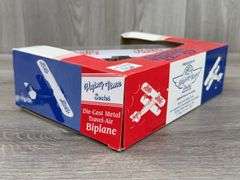 Pepsi-Cola Biplane, 9", Arch Inc. Flying Time Series, Collector Edition