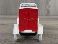1913 Ford Model T 1995 Christmas Delivery Van Bank, 1/25, Ertl, Missing Steering Column, Key & Cover