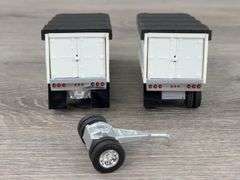 International W/2 Dump Trailers, 1/64, Custom, Rear Mud Flap Broken Off