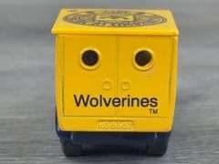 2 Michigan Wolverines Tractor Trailers-8", 1996 & 1997 White Rose Collectibles, Matchbox; 1992 Michigan Ford Model A-3", Matchbox