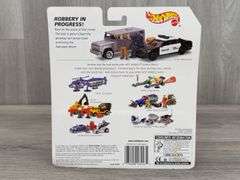 Police Force Robbery In Progress Action Pack, Armored Car Is 2 1/2”, Hot Wheels