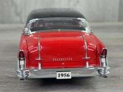 1956 Buick Roadmaster Riveria 4-Door Hardtop, Seminole Red/Cameo Beige, 1/24, Danbury Mint, Certificate Of Title