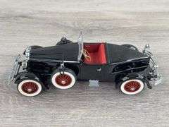 1927 Stutz Black Hawk Speedster, Black, 1/24, Danbury Mint, Certificate Of Title