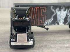 Freightliner 120 Elvis The Legend Rolls On Tractor Trailer, 1/64, Ertl, Title of Ownership, Hamilton Authenticated