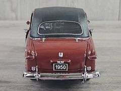 1950 Ford Crestliner Sedan, Coronation Red, 1/24, Danbury Mint, Certificate Of Title