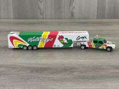 Terry Labonte #5 Kellogg's Chevy Dually W/Show Trailer, 1/64, Action, 50th Anniversary