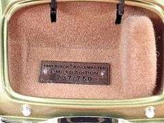 1949 Buick Roadmaster Convertible, Olive Green, 1/24, Franklin Mint Precision  Models, General Motors Dealer Exclusive, Certificate Of Authenticity, Limited Edition, #737/750, Outer Shipping Box