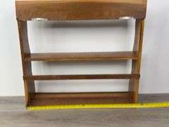 Wood Shelf, 23”Wx22”H