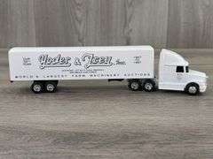 WhiteGMC Integral Yoder & Frey Tractor Trailer,  1/64, Ertl Collectibles, 50th Year 1947-1997