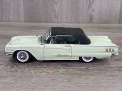 1960 Ford Thunderbird Convertible, Adriatic Green, 1/24, Certificate of Title, Limited Edition Serial #385, Danbury Mint