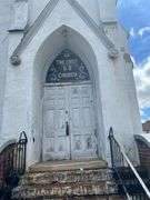 59" W X 50.5" H Stained Glass Window