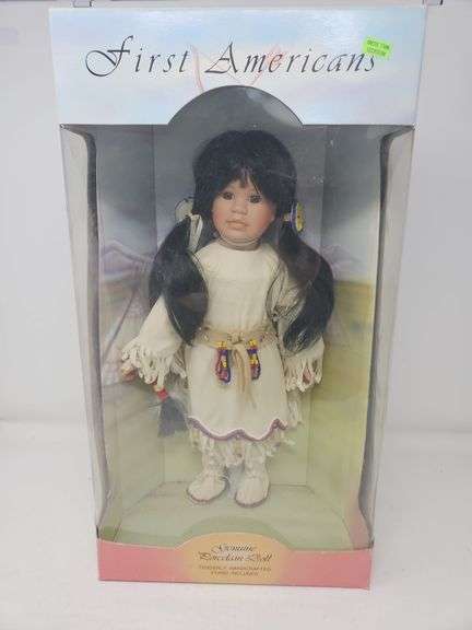 First Americans, Native American Doll, 16 in tall