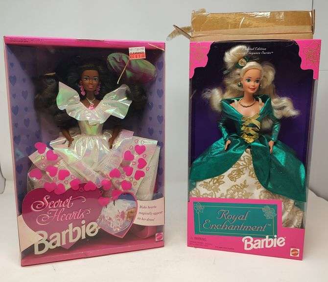 Secret Hearts Barbie & Royal Enchantment Barbie