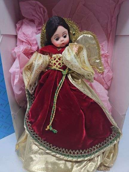Red Velvet Tree Topper Doll, Madame Alexander