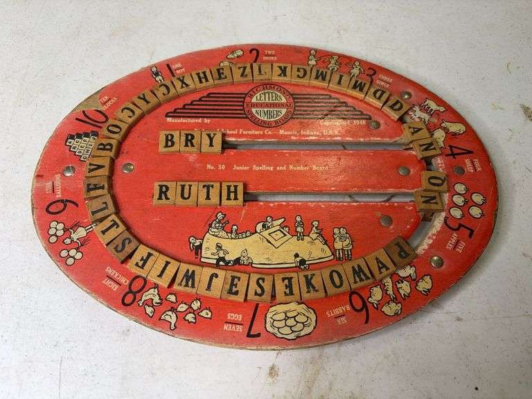 Richmond Educational Spelling and Number Board