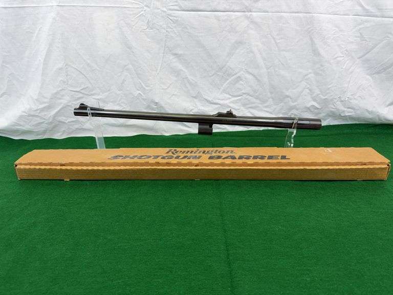 Remington Model 1100 12 GA. Shotgun Barrel For 2 3/4” Shells, 22” Barrel, Imp. Cyl., Rifled Sights, Original Box