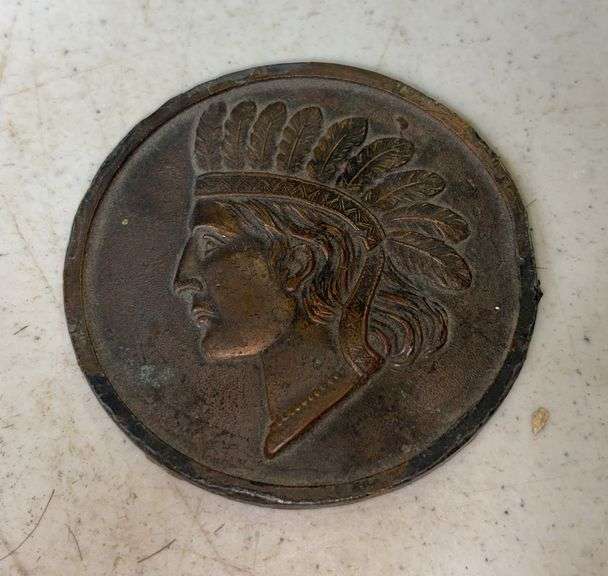 3in Souvenir Penny of Jacksonville and Put and Take Spinners