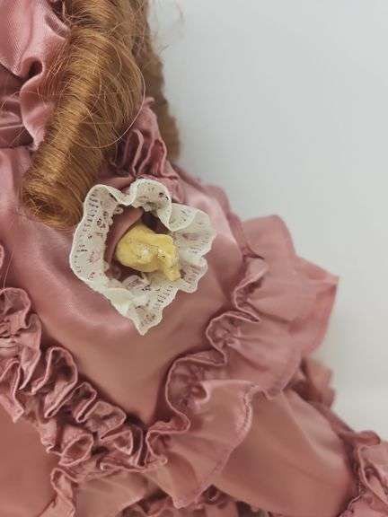 Porcelain Dolls, 10 & 14 in.,