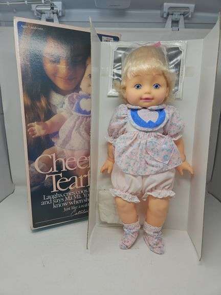 Cheerful Tearful Doll by Catalina, Never played with, in original box
