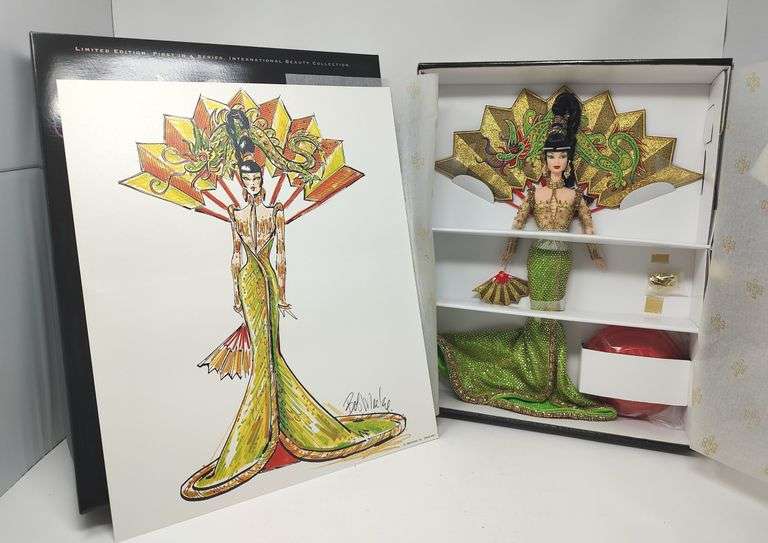 Fantasy Goddess of Asia Barbie, Bob Mackie