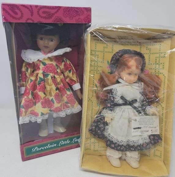 Porcelain Little Lady & Agatha by Uneeda Co.