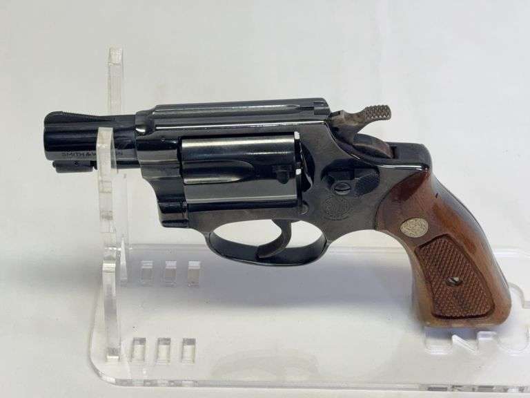 Smith & Wesson Model 36 Double Action Revolver, Serial# J322612, 2” Barrel, Original Box, Cleaning Rod