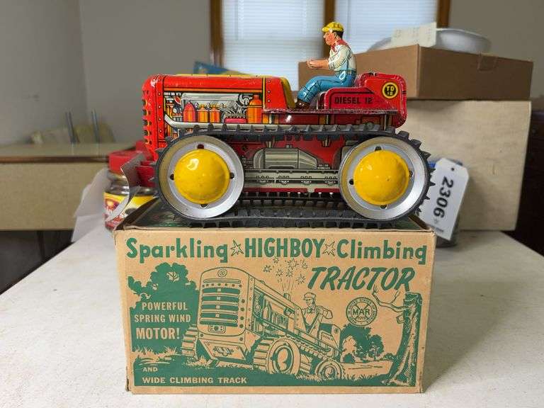Marx Sparkling Highboy Climbing Tractor
