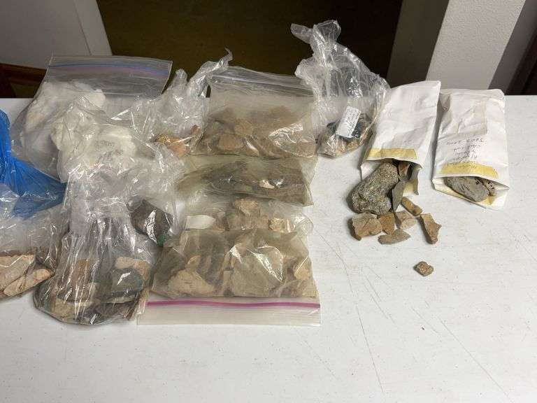 Collectible Assortment of Rocks and Chip Samples