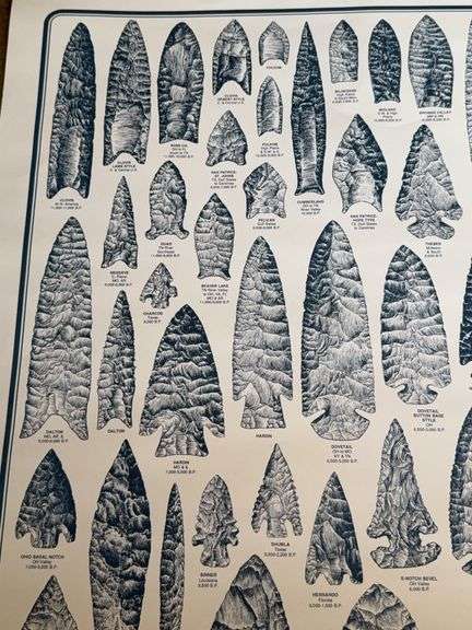 Story in Stone Arrowhead Poster 3ft x 2ft