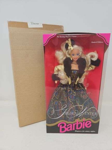 Golden Winter Barbie, Evening Elegance Series
