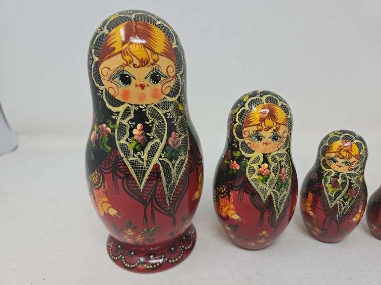 Russian Nesting Doll, 5 pc, 7-in.