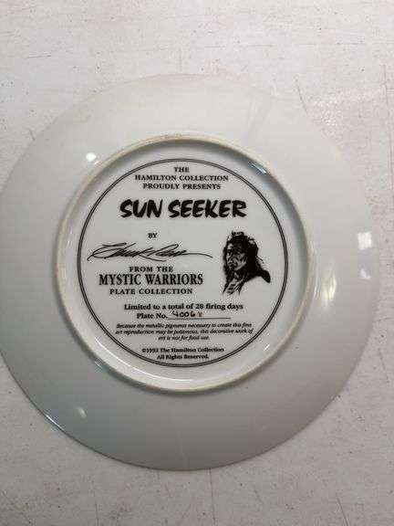 Decorative Porcelain Collector Plates - United Edge Real Estate & Auction