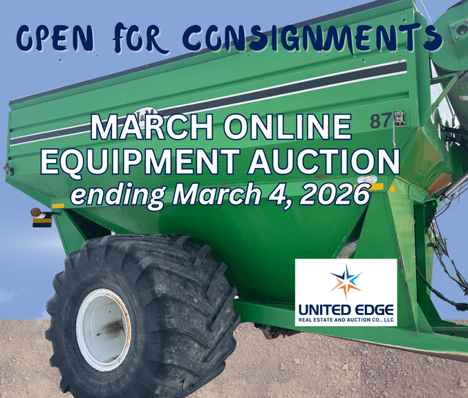 MARCH ONLINE EQUIPMENT AUCTION