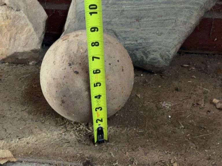 Balls Two Rocks Metal Round Ball & 2 Large Rocks - United Edge Real Estate & Auction