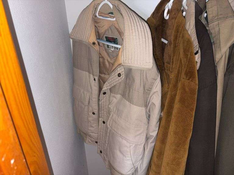 9 Winter Coats and Mixed Outerwear Including Camouflage Jackets