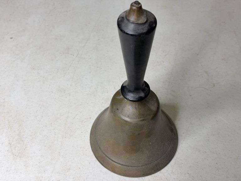 4.5in Antique Brass School Bell