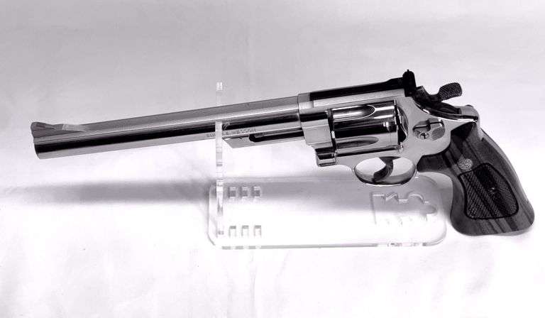 Smith & Wesson Model 29 .44 Mag Double Action Revolver, Serial #AVD2638, 8 3/8” Barrel, Original Box & Booklet, 6 Shot, Cleaning Kit