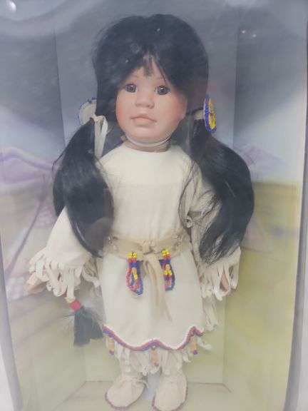 First Americans, Native American Doll, 16 in tall