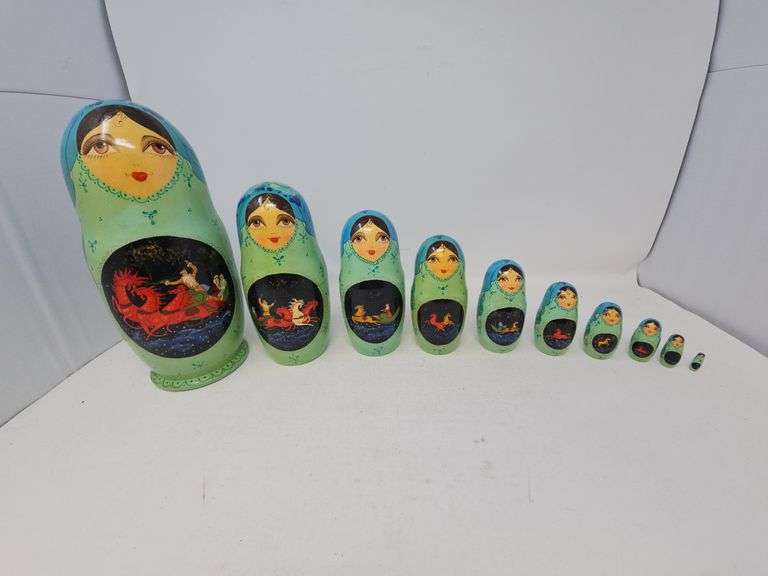 Russian Nesting Doll, 10-pc, 11-in.