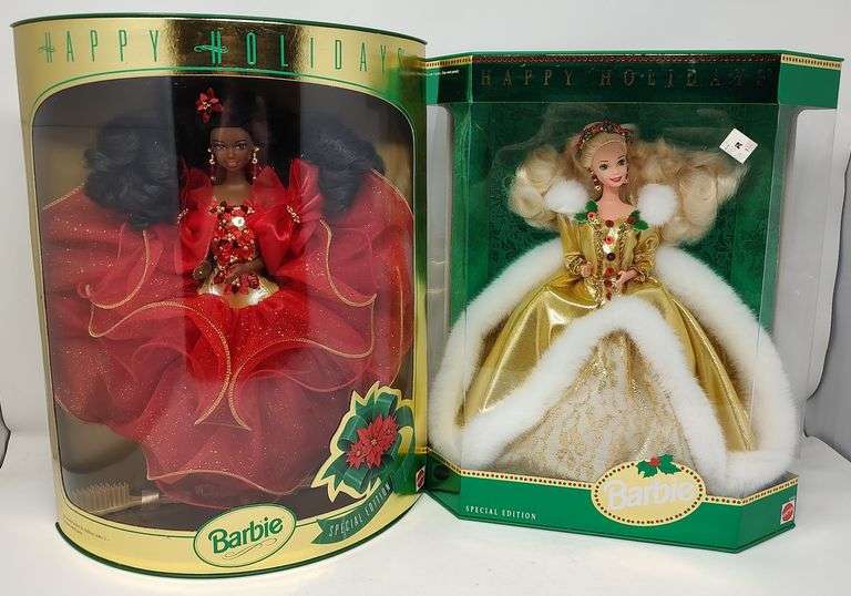 1993 & 1994 Holiday Barbies
