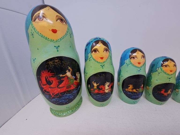 Russian Nesting Doll, 10-pc, 11-in.