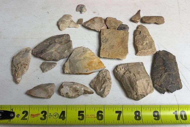 Collectible Rock and Arrowhead Assortment