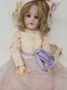 Porcelain Doll, Heinrich Handwerck Simon & Halbig, Germany, 25-in