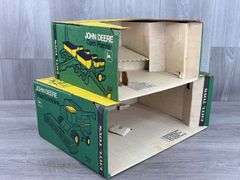 John Deere Titan Combine-1/24, Stock#524 & Corn Planter-1/16, Stock #595 Empty Boxes, Ertl Toys
