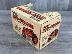 White 2-135-1/16 Ertl & 2-35-1/25 Scale Models Empty Boxes; Ford 8N & Allis-Chalmers WD-45 Empty Boxes-1/16, Ertl