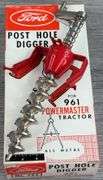Ford Post Hole Digger For 961, 1/12, Hubley, Original Box