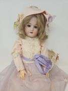 Porcelain Doll, Heinrich Handwerck Simon & Halbig, Germany, 25-in