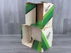 John Deere Sound-Gard-Stock #5506 & Bale Throw Wagon-Stock #522 Empty Boxes, 1/16, Ertl